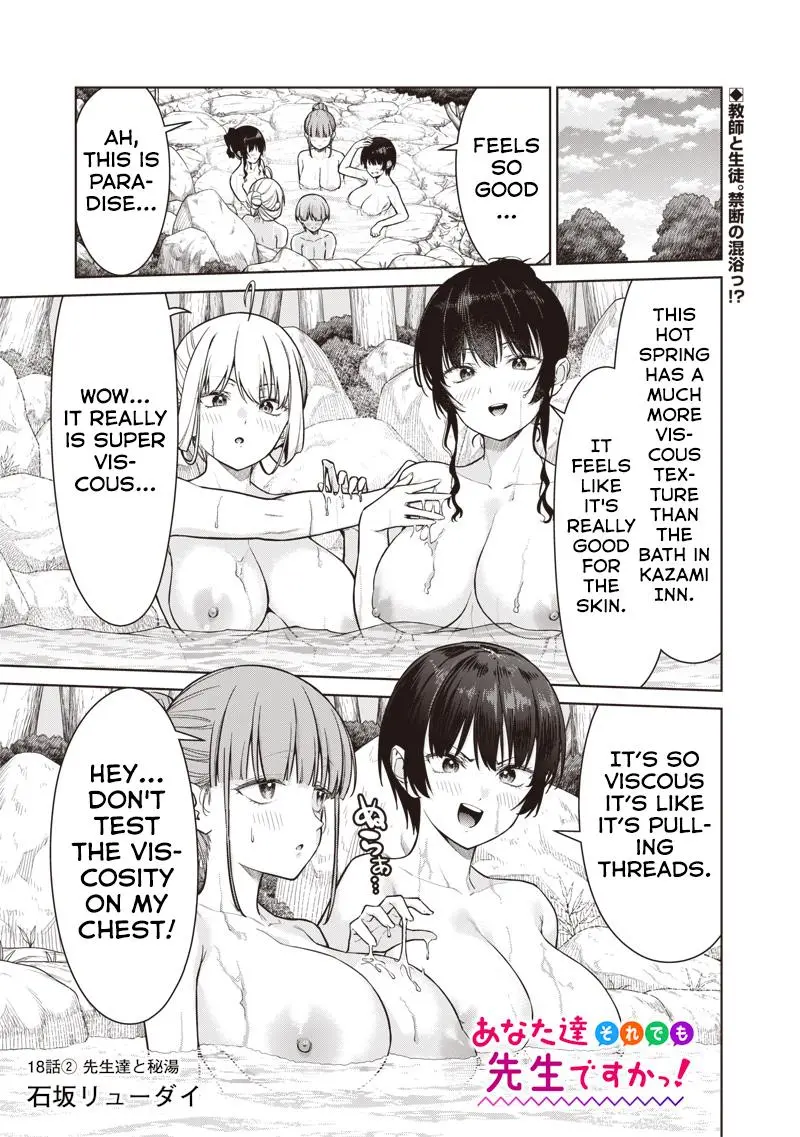 Read Anata Tachi Soredemo Sensei Desu Ka - Chapter 18.2 - www.anatatachisoredemosenseidesuka.com | Image 1