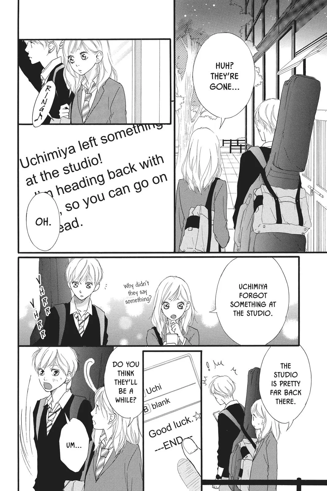 Ao Haru Ride Chapter 28.0