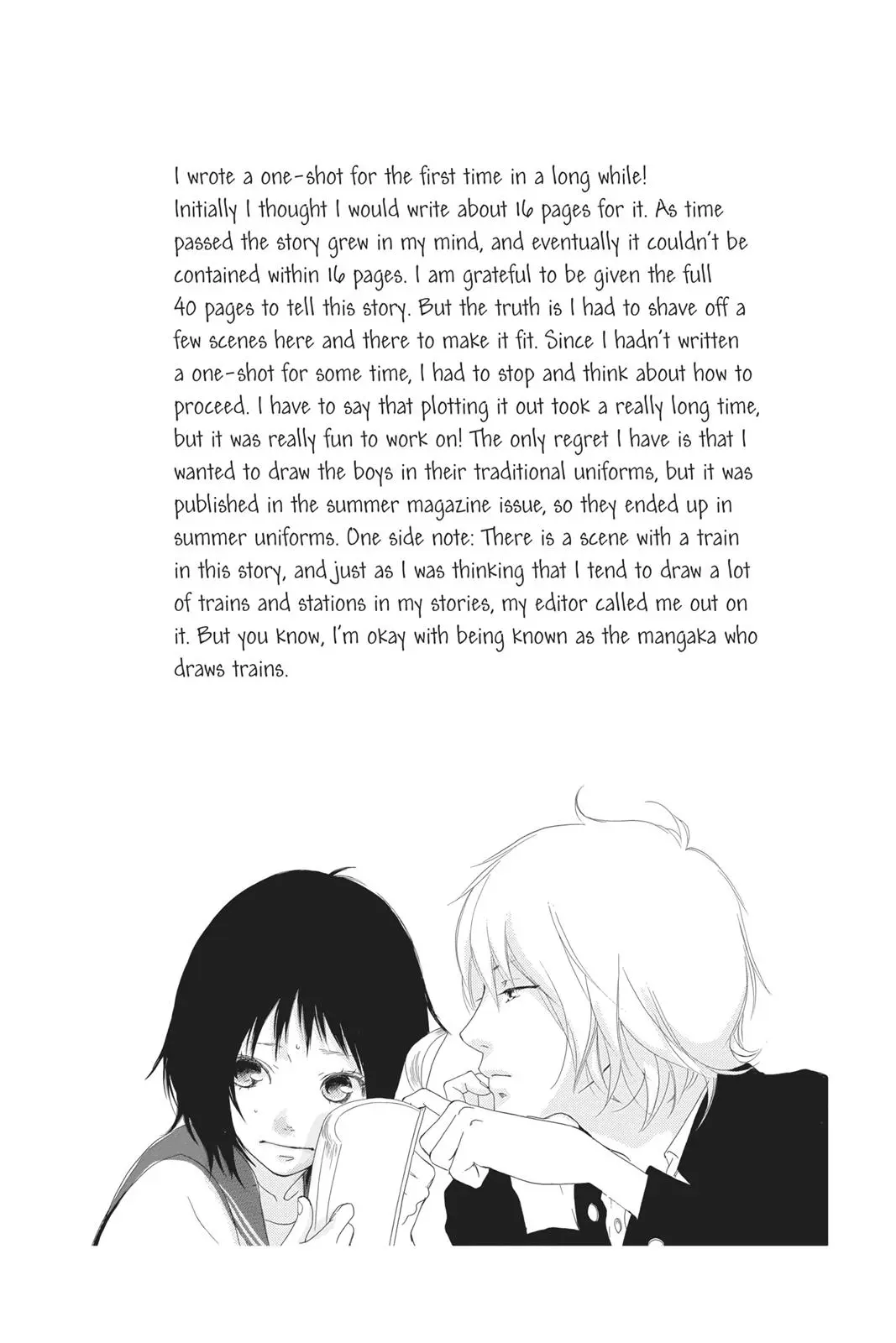 Ao Haru Ride Chapter 30.0