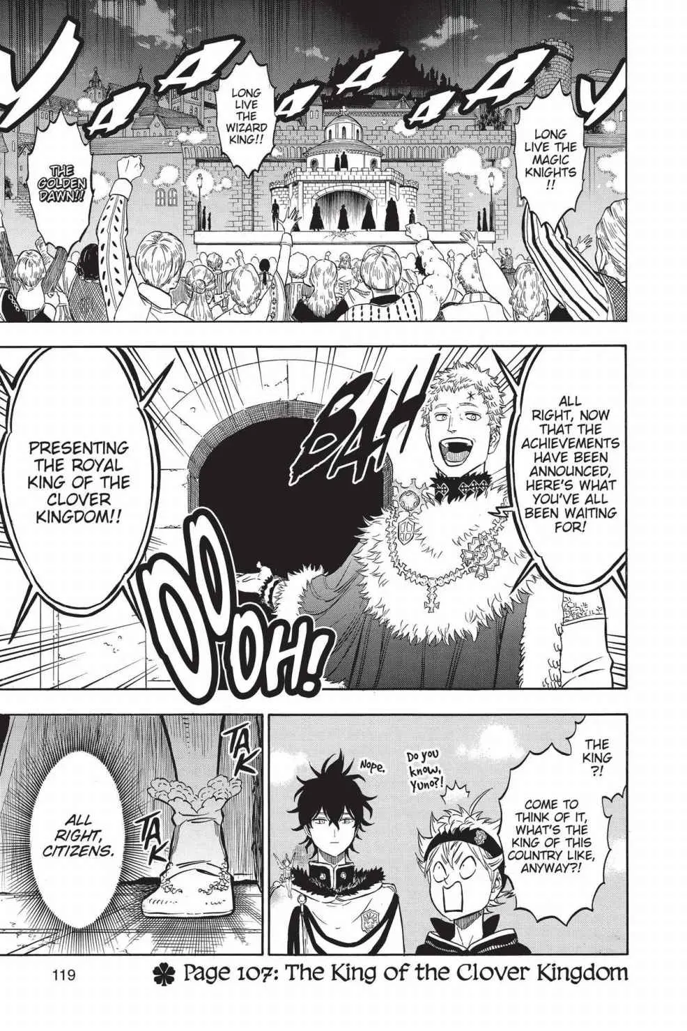 Read Black Clover - Chapter 107 - blackclover.com.lv | Image 1