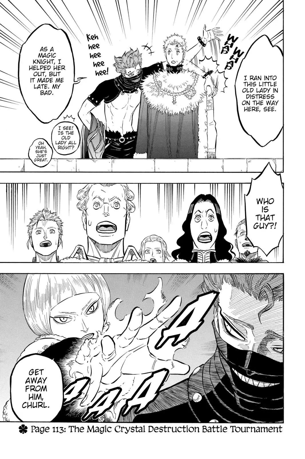 Read Black Clover - Chapter 113 - blackclover.com.lv | Image 1