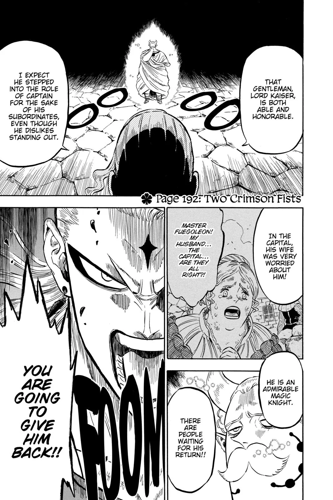 Read Black Clover - Chapter 192 - blackclover.com.lv | Image 1