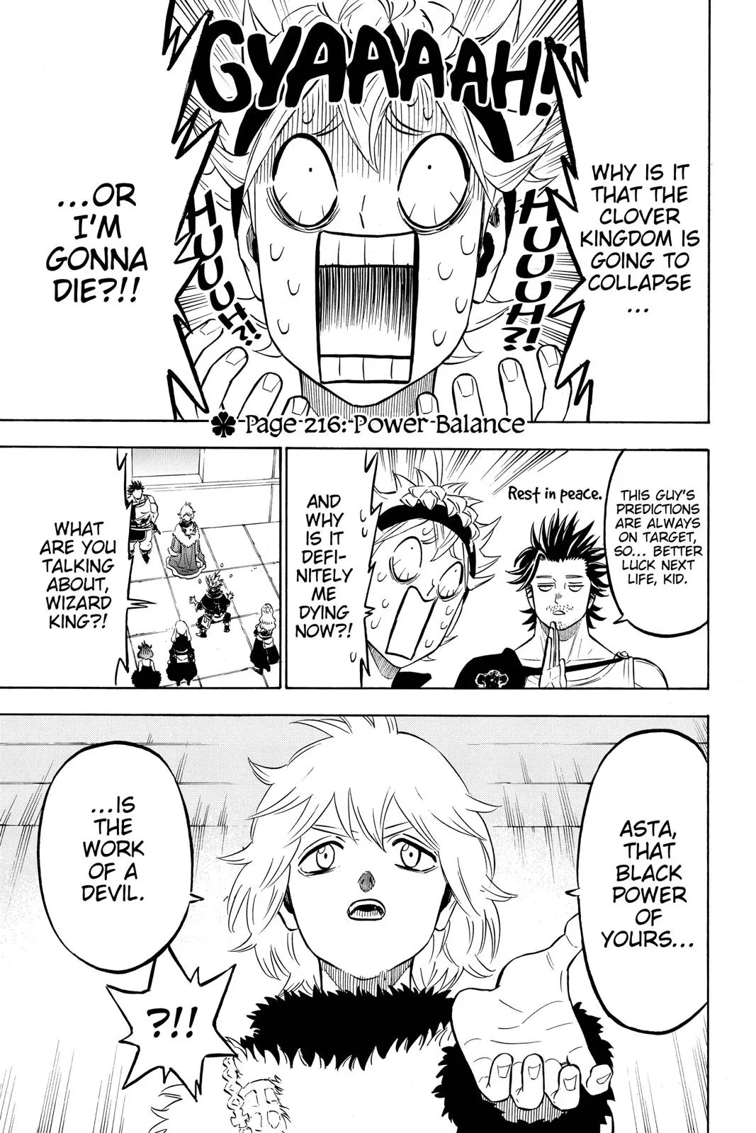 Read Black Clover - Chapter 216 - blackclover.com.lv | Image 1