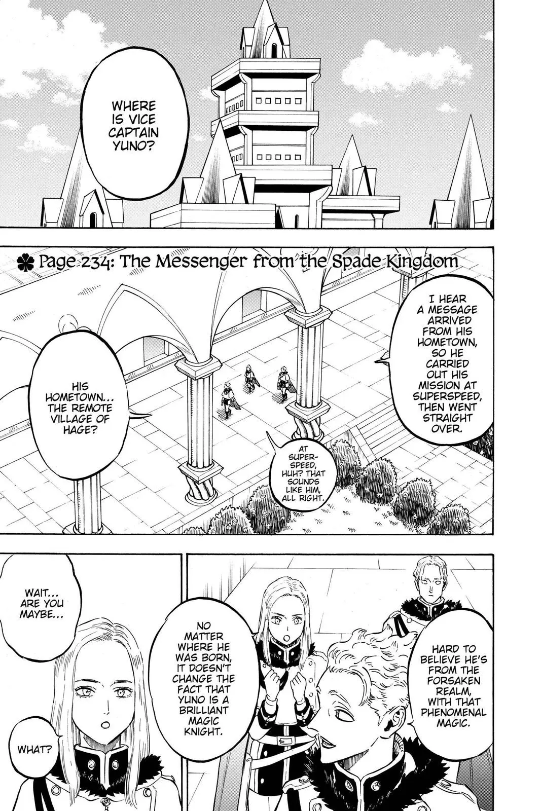 Read Black Clover - Chapter 234 - blackclover.com.lv | Image 1