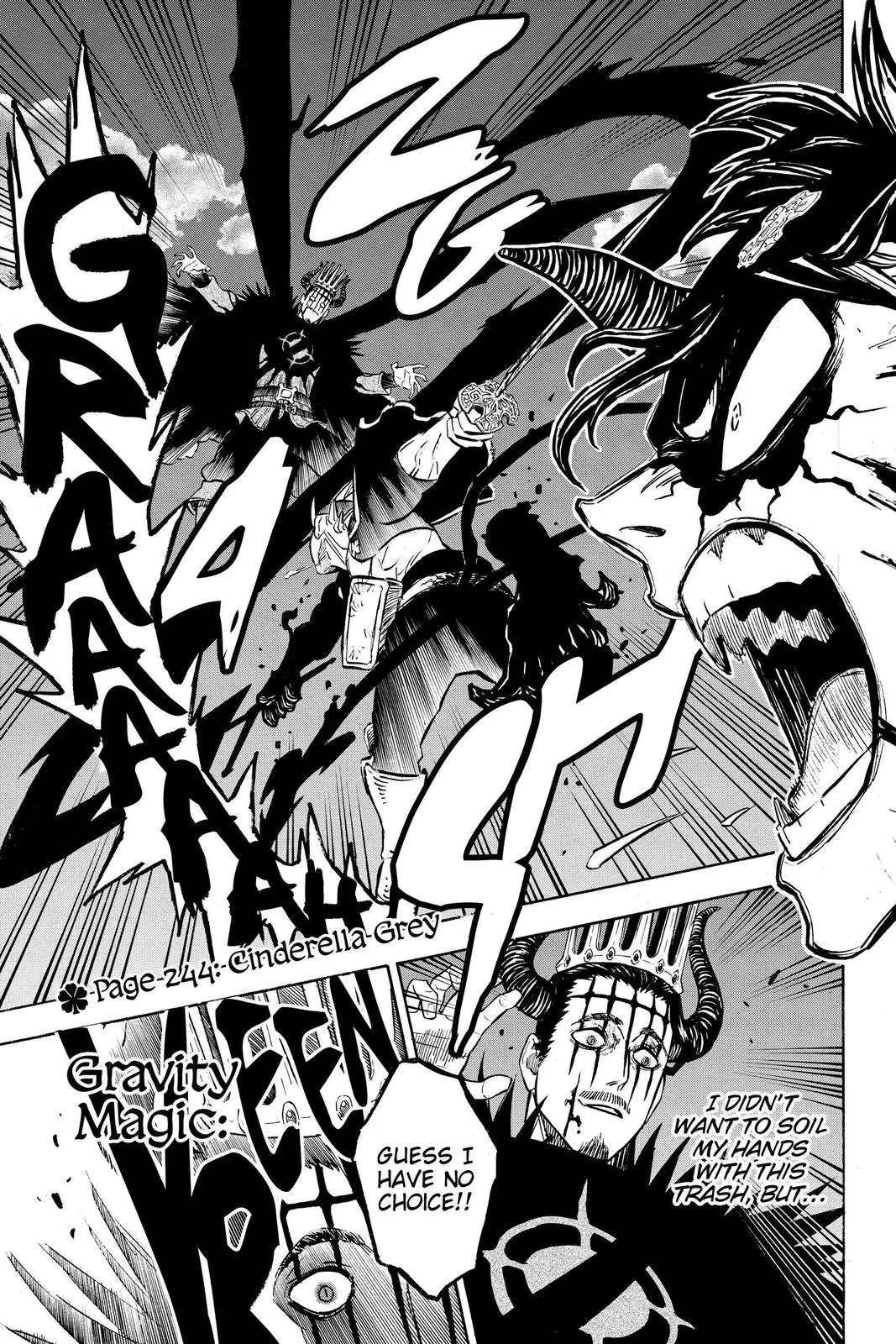 Read Black Clover - Chapter 244 - blackclover.com.lv | Image 1