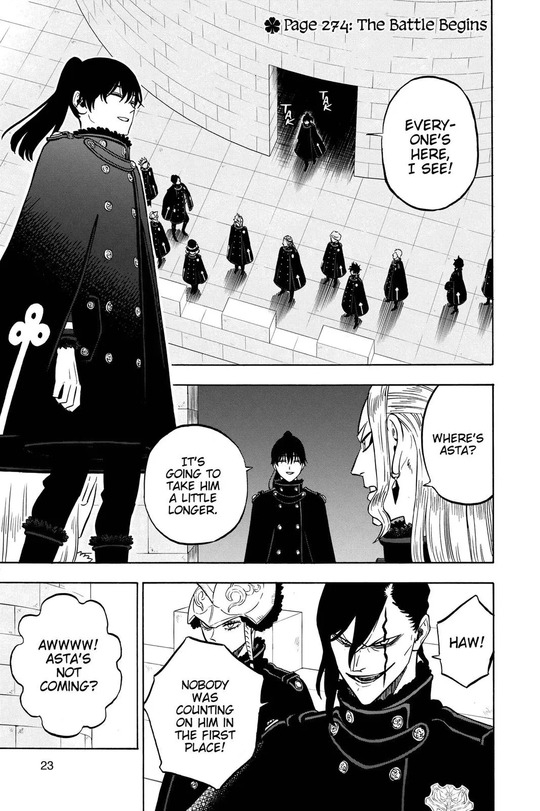 Read Black Clover - Chapter 274 - blackclover.com.lv | Image 1