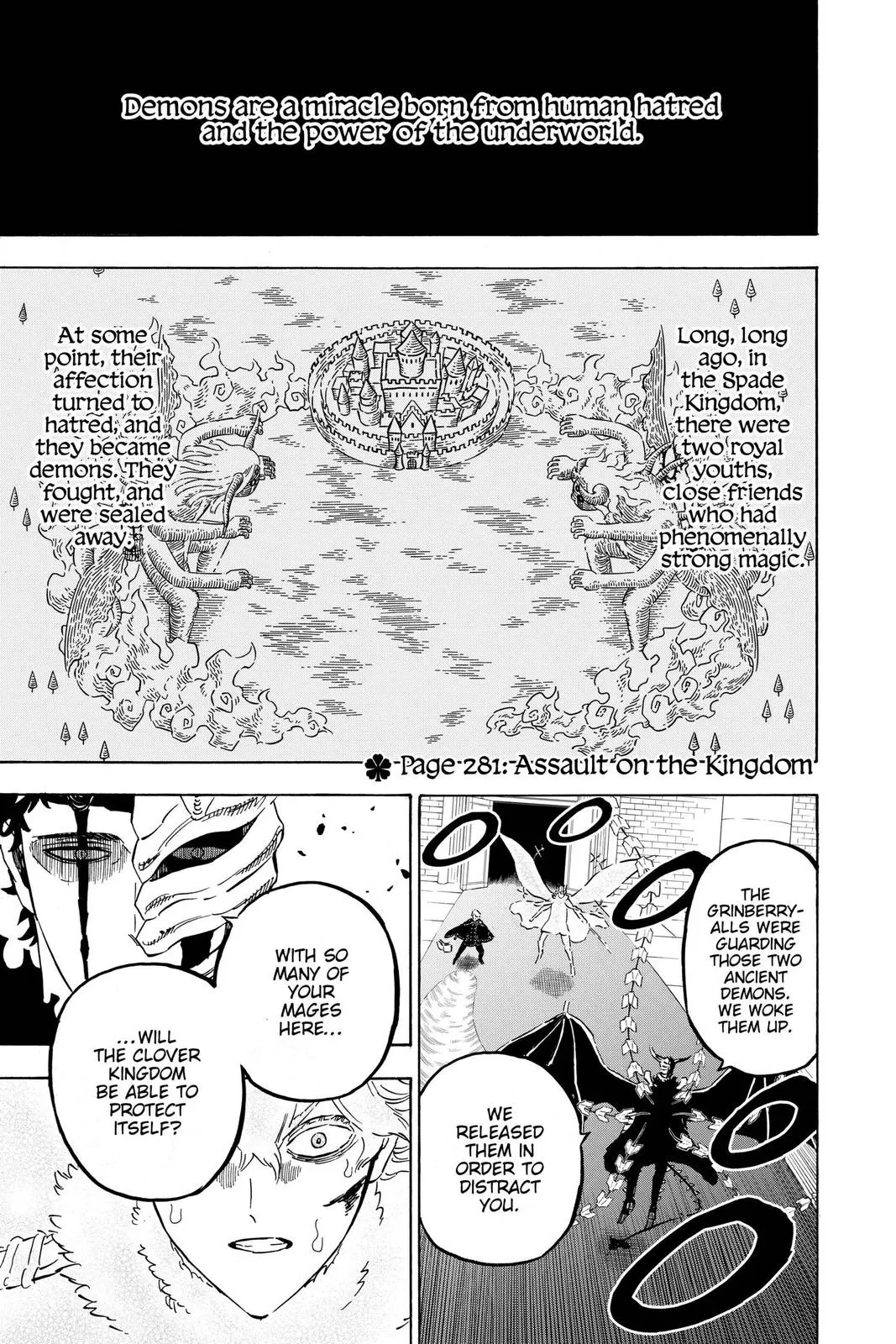 Read Black Clover - Chapter 281 - blackclover.com.lv | Image 1