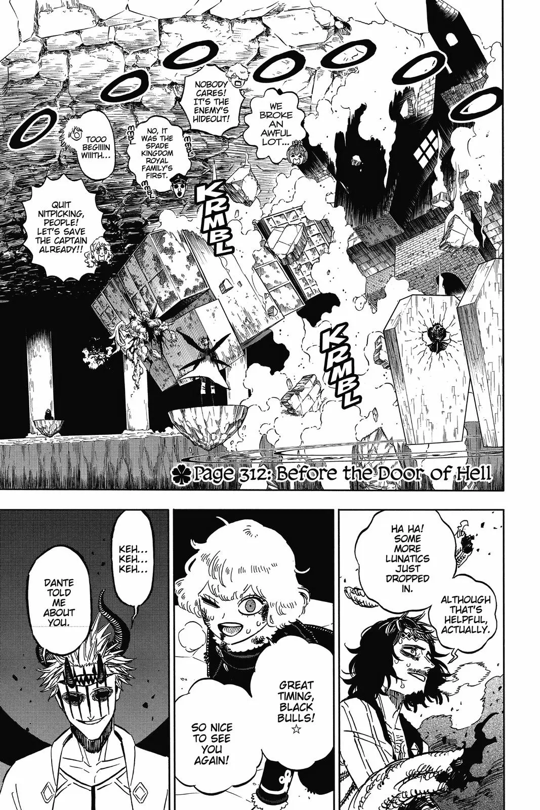 Read Black Clover - Chapter 312 - blackclover.com.lv | Image 1