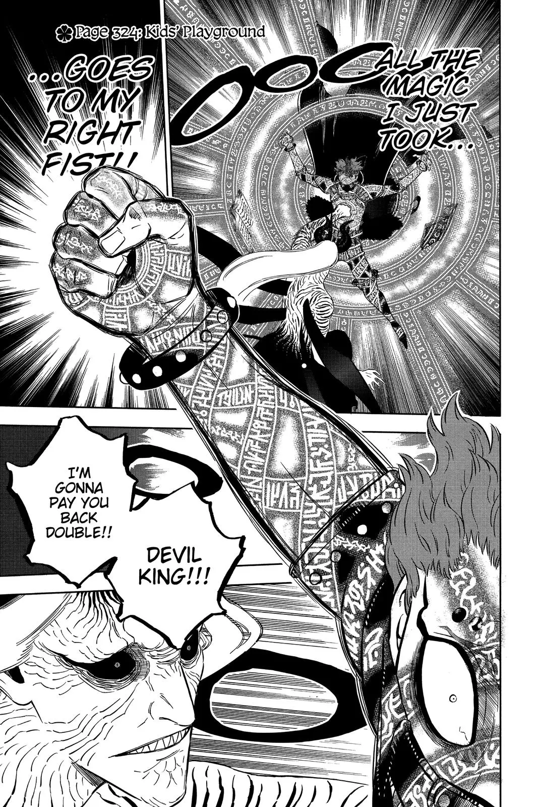 Read Black Clover - Chapter 324 - blackclover.com.lv | Image 1