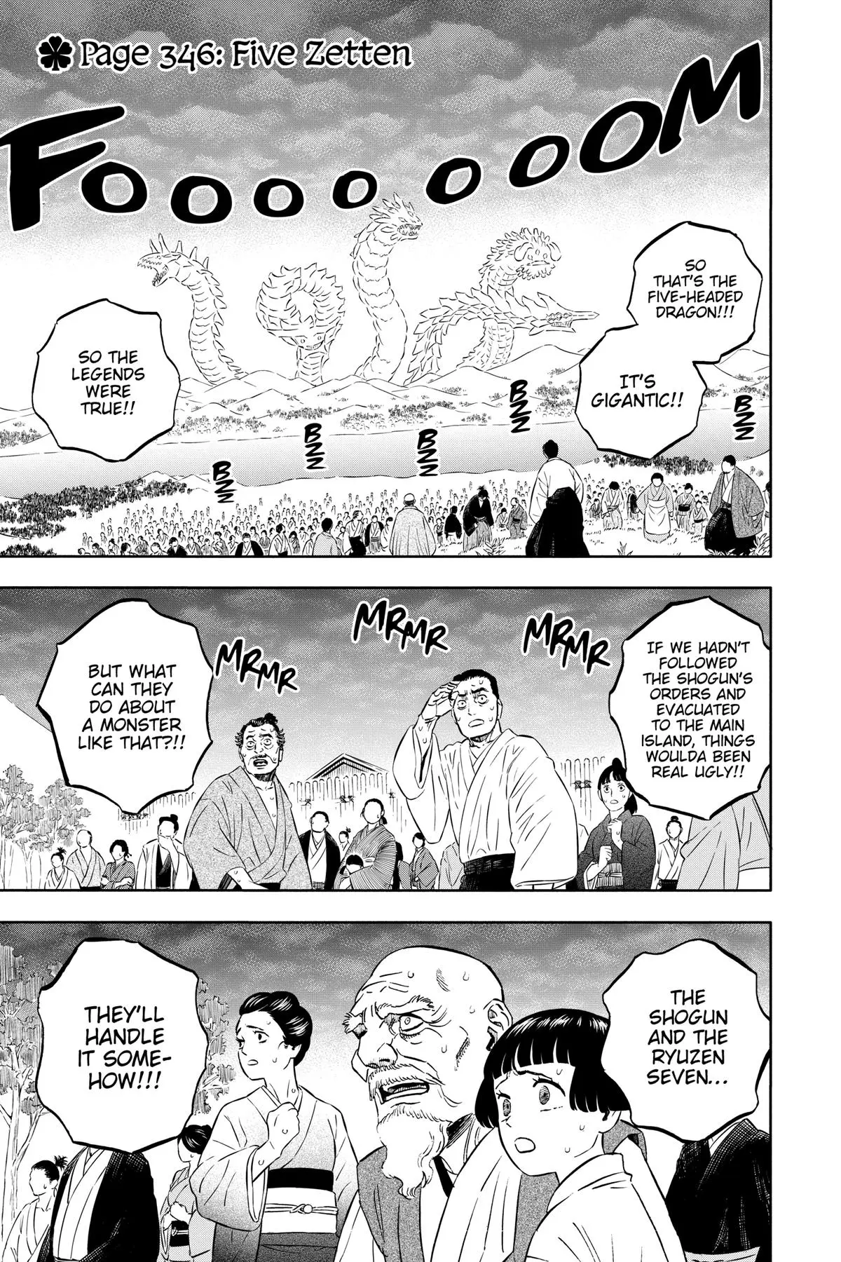 Read Black Clover - Chapter 346 - blackclover.com.lv | Image 1