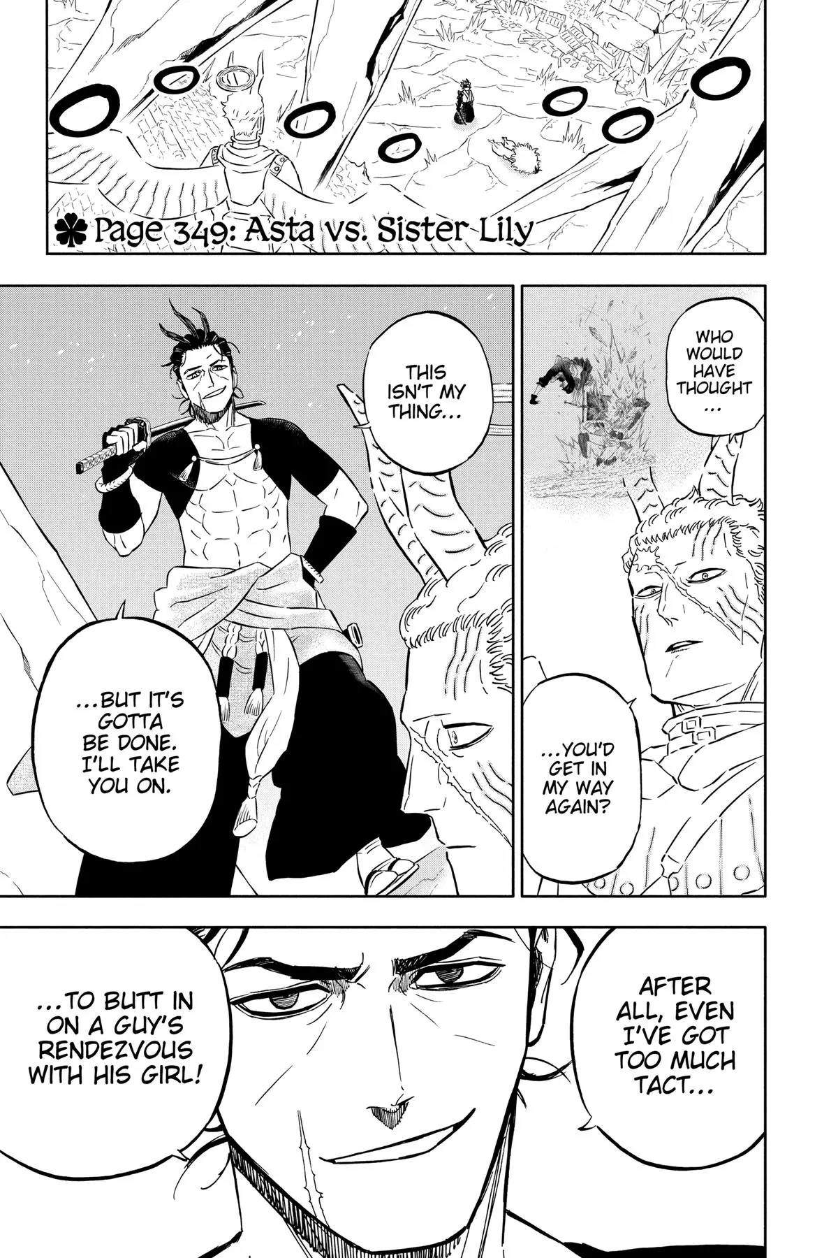 Read Black Clover - Chapter 349 - blackclover.com.lv | Image 1