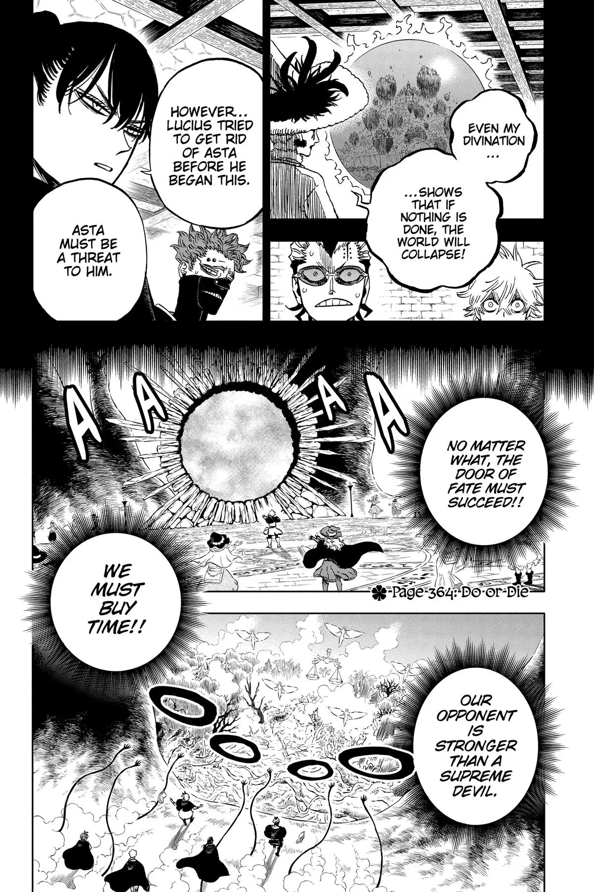 Read Black Clover - Chapter 364 - blackclover.com.lv | Image 1