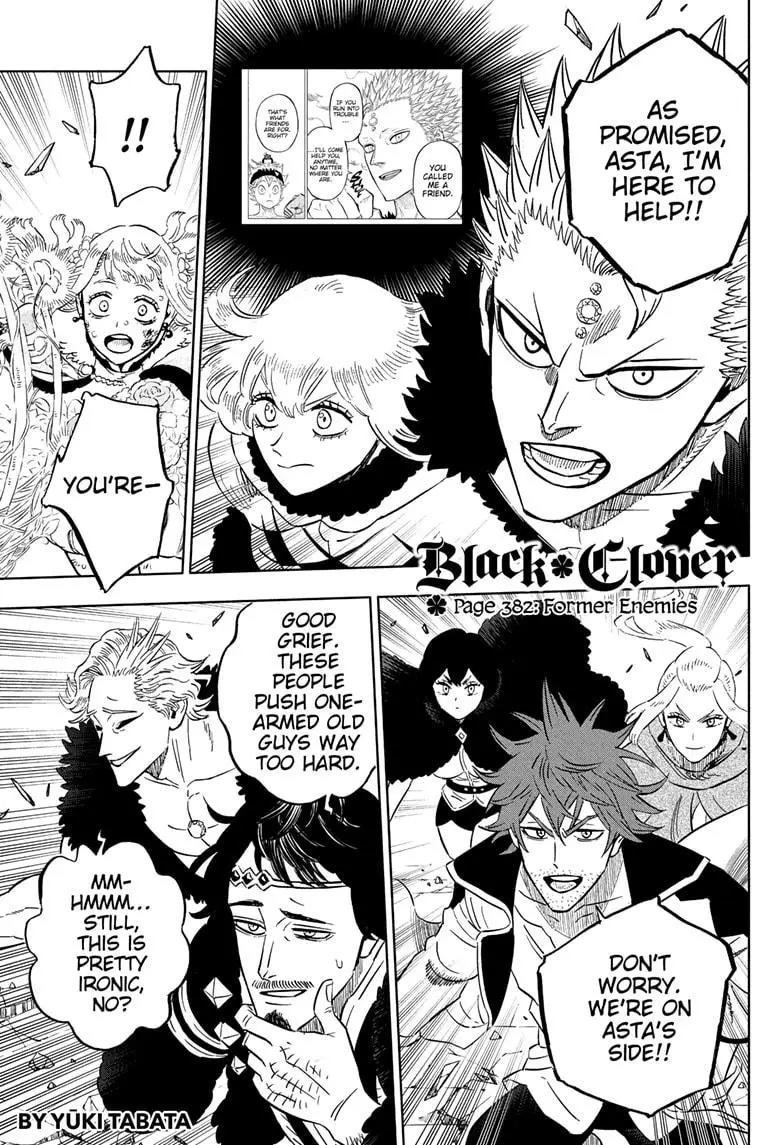 Read Black Clover - Chapter 382 - blackclover.com.lv | Image 1
