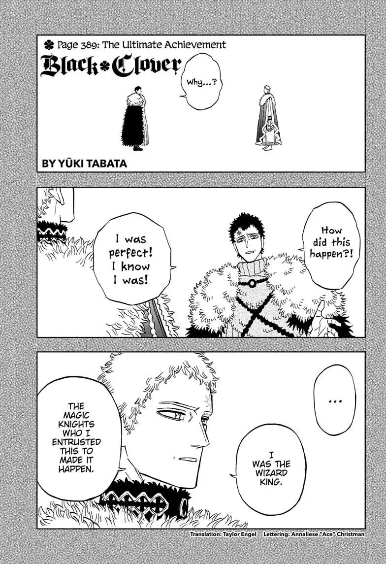 Read Black Clover - Chapter 389 - blackclover.com.lv | Image 1