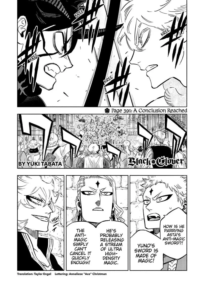 Read Black Clover - Chapter 391 - blackclover.com.lv | Image 1