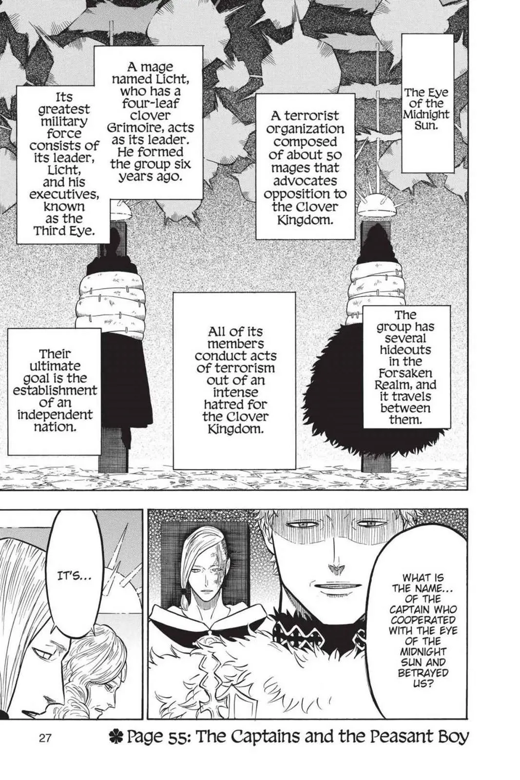 Read Black Clover - Chapter 55 - blackclover.com.lv | Image 1