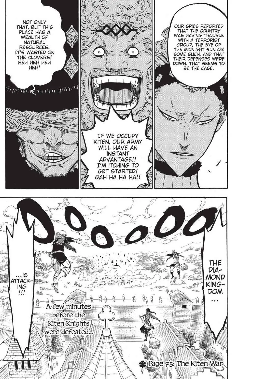 Read Black Clover - Chapter 75 - blackclover.com.lv | Image 1