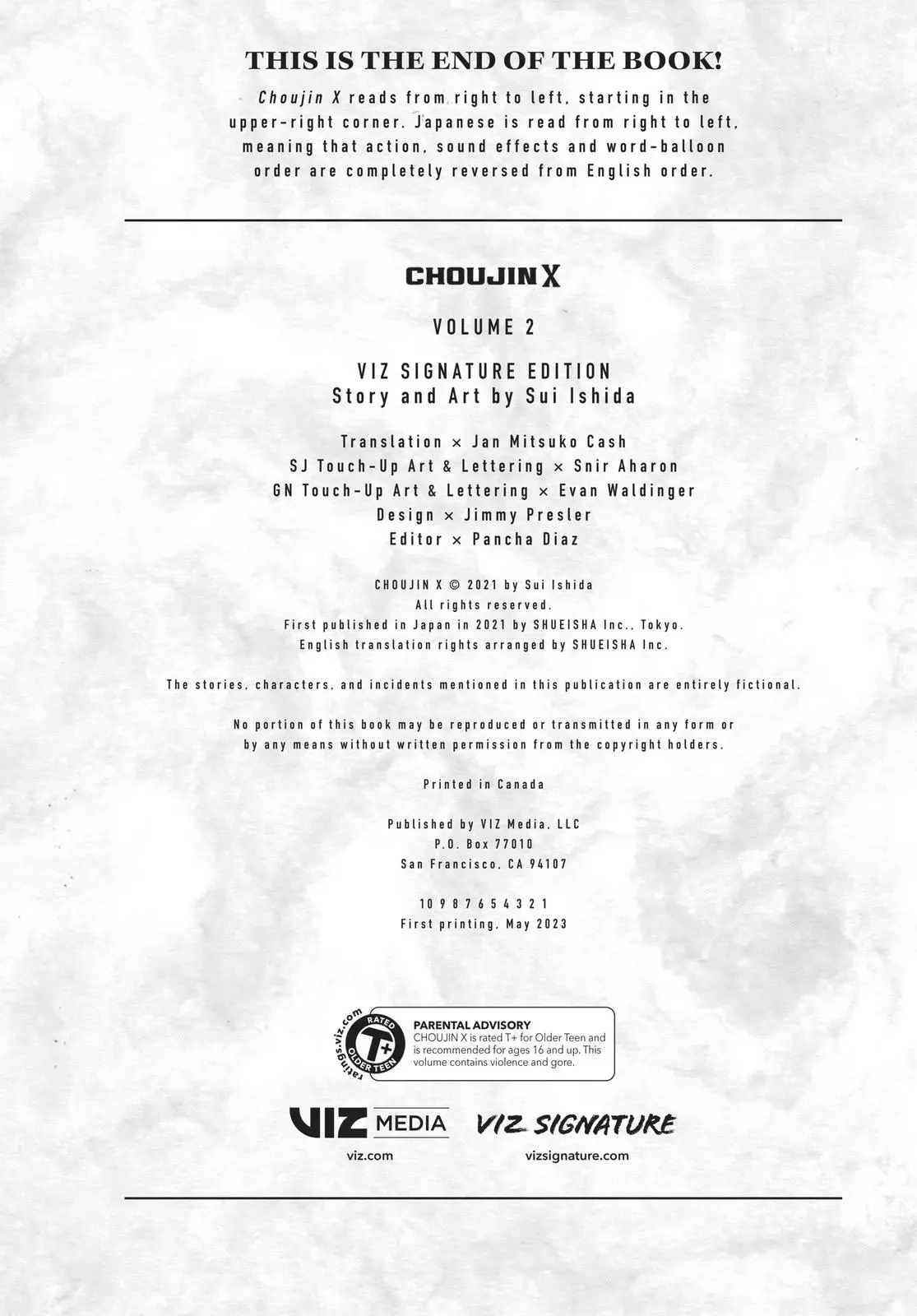 Choujin X Chapter 13