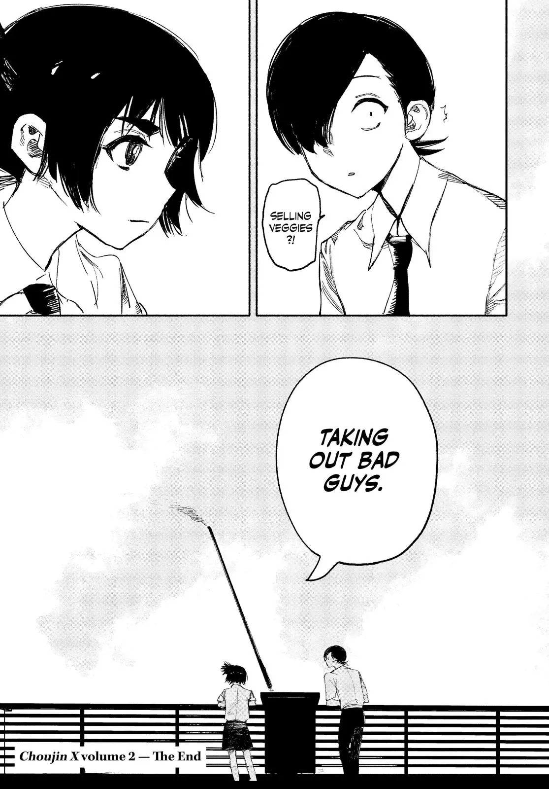 Choujin X Chapter 14