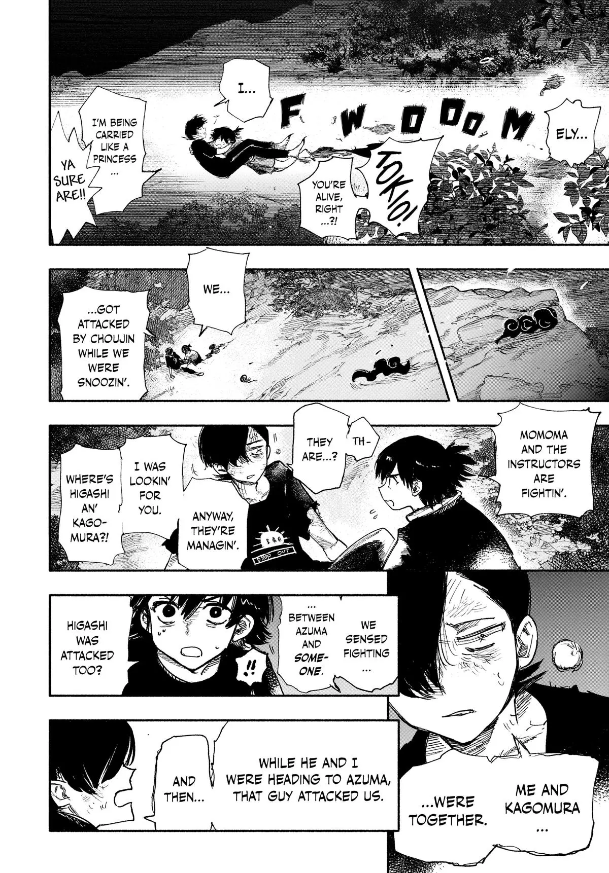 Choujin X Chapter 30