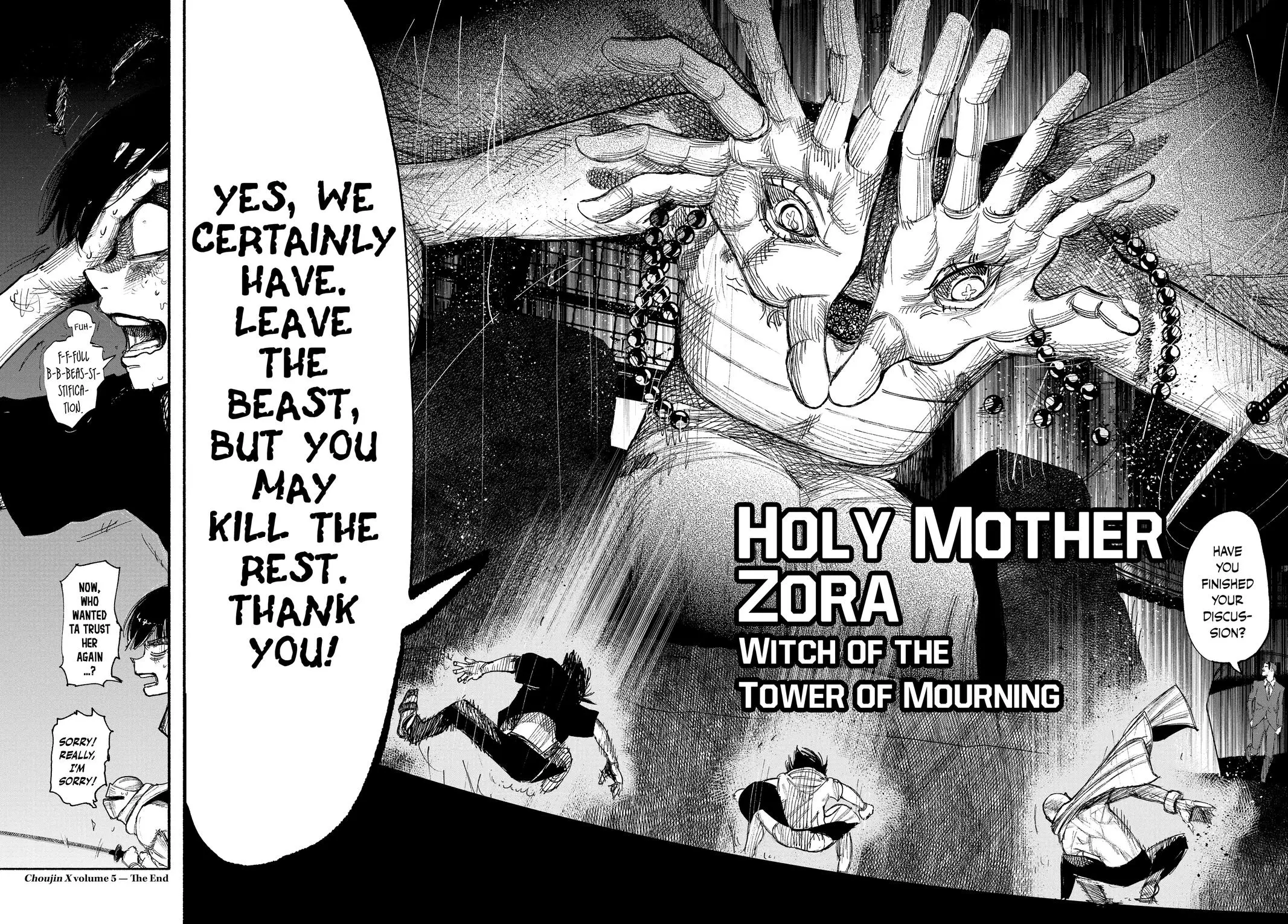 Choujin X Chapter 33