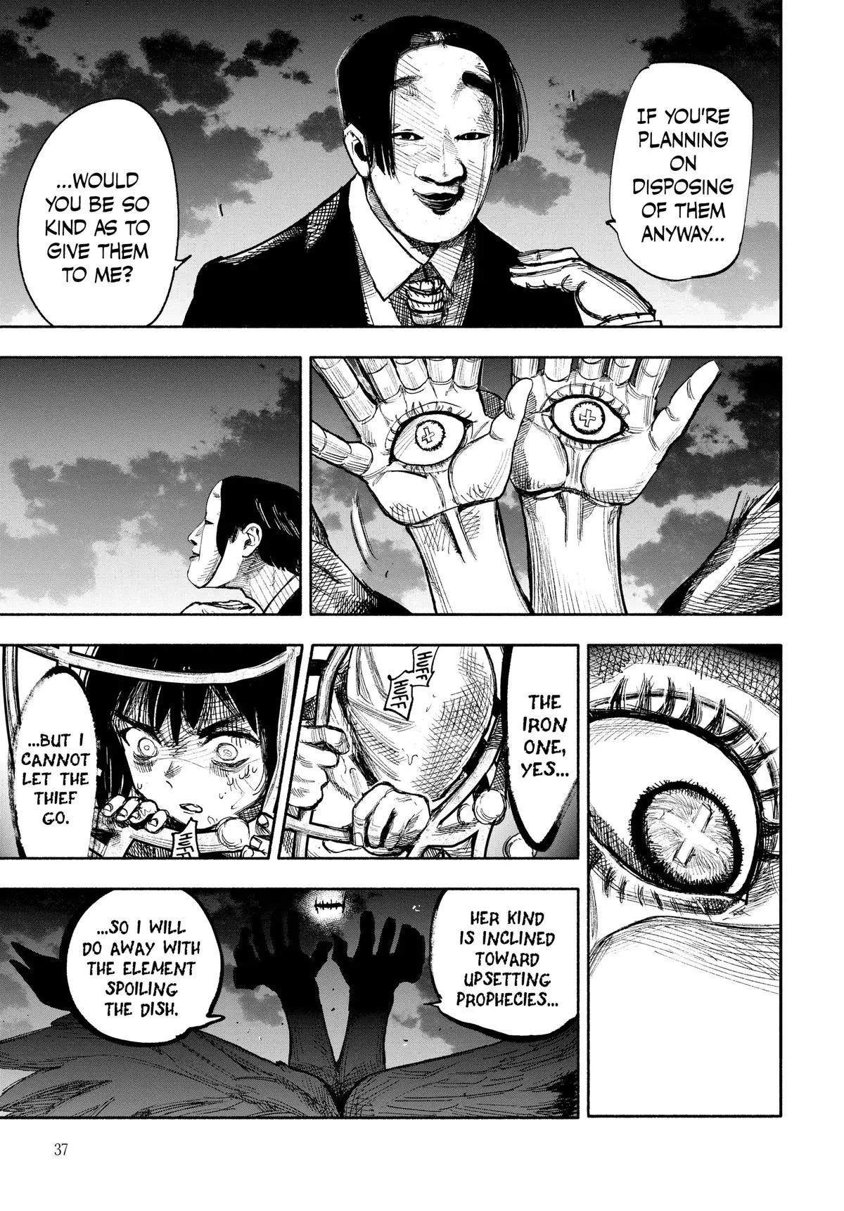 Choujin X Chapter 34
