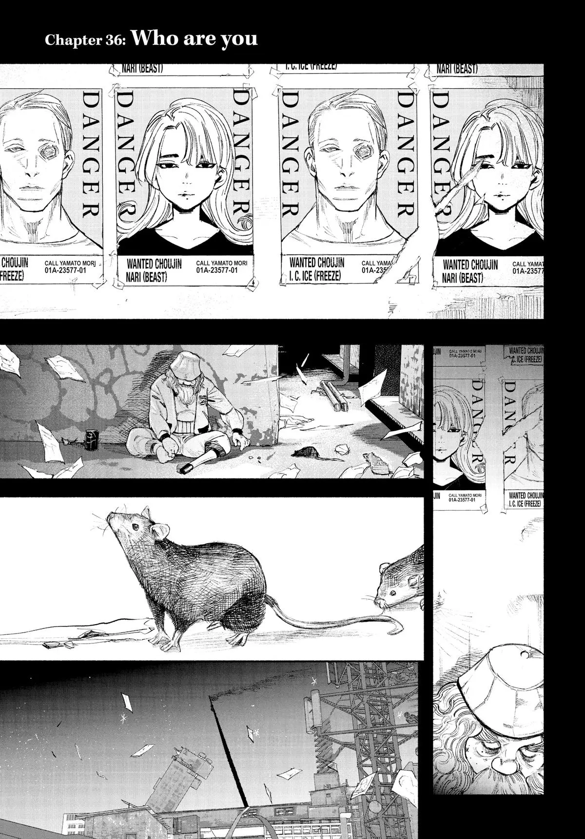 Choujin X Chapter 35
