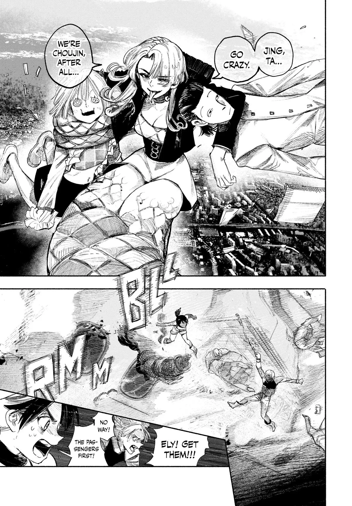 Choujin X Chapter 35
