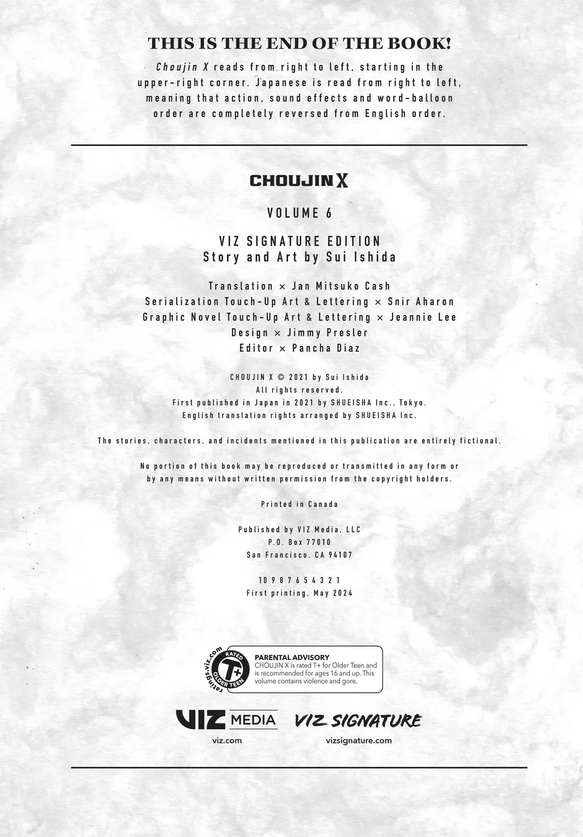 Choujin X Chapter 35