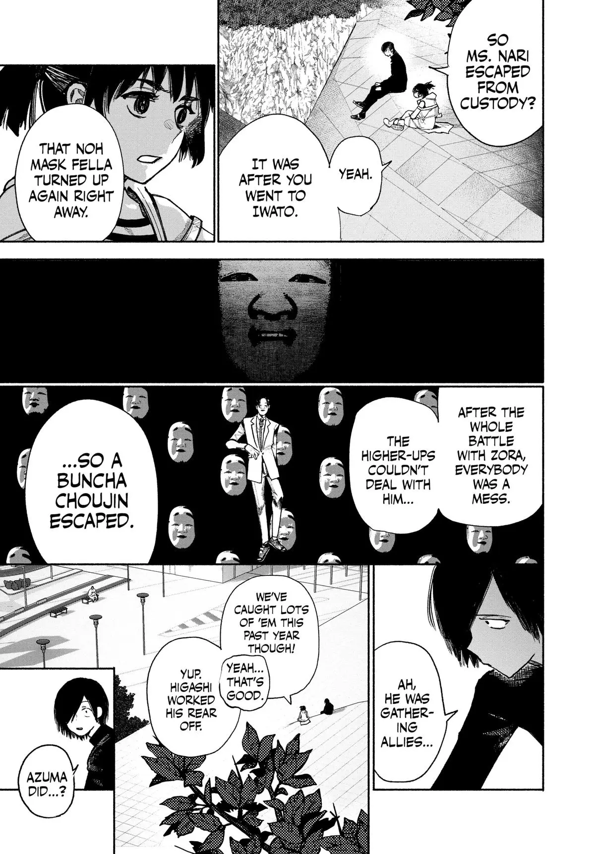 Choujin X Chapter 38