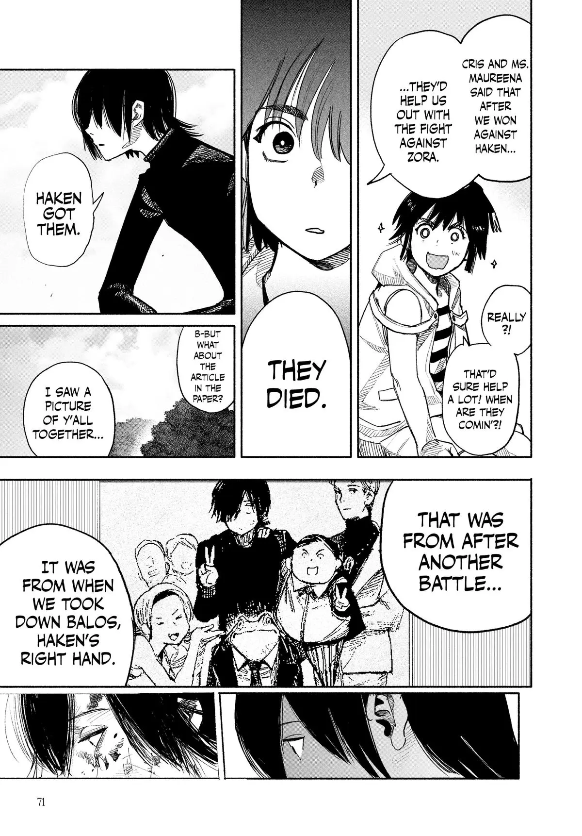 Choujin X Chapter 38