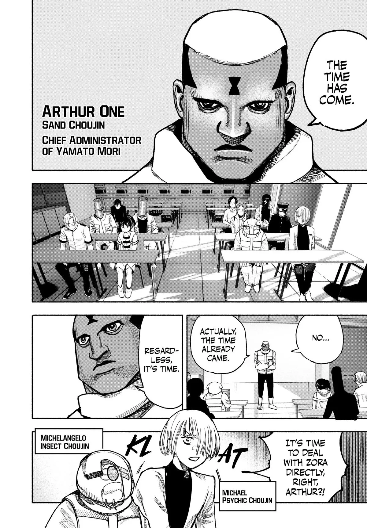 Choujin X Chapter 38