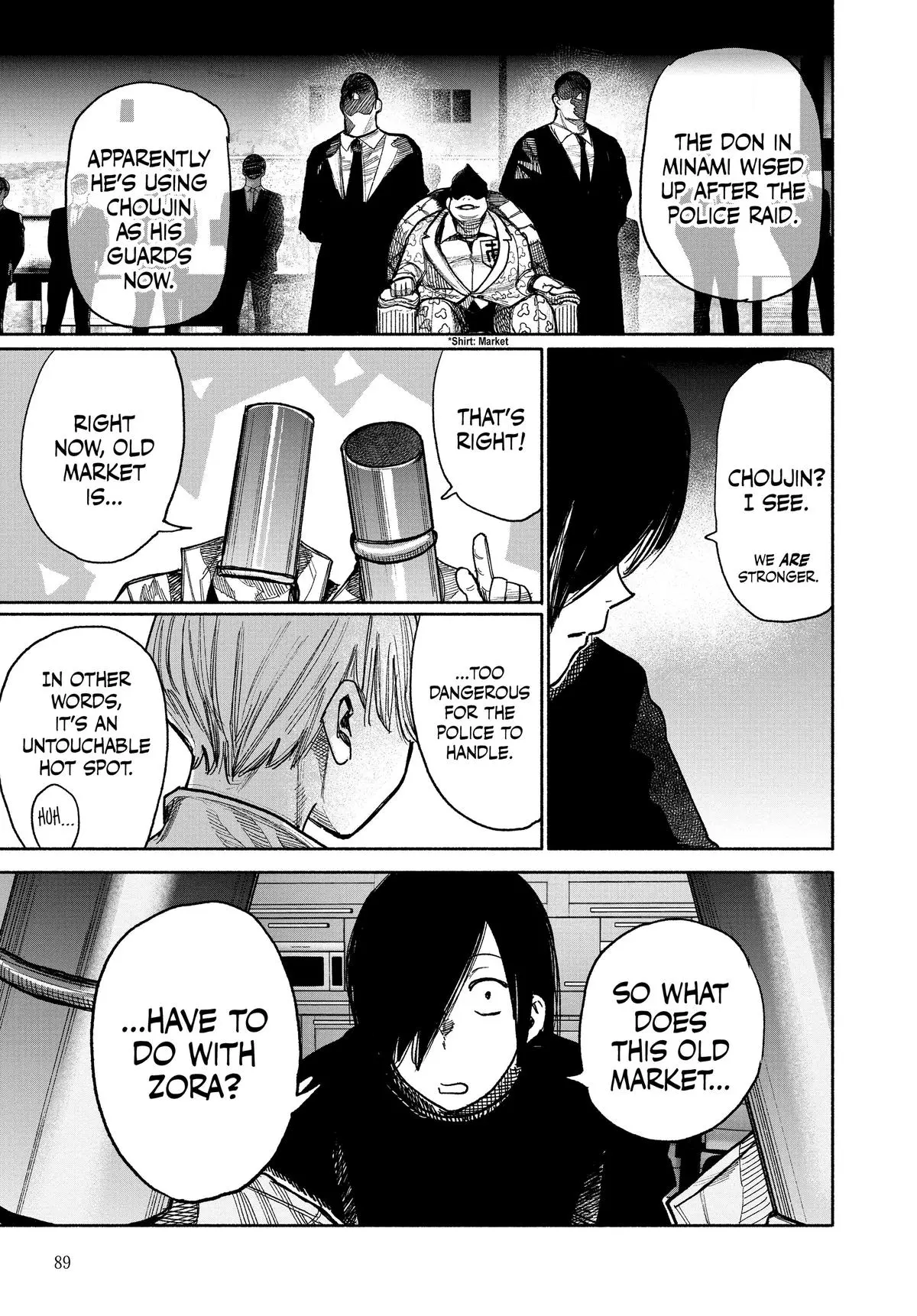 Choujin X Chapter 38