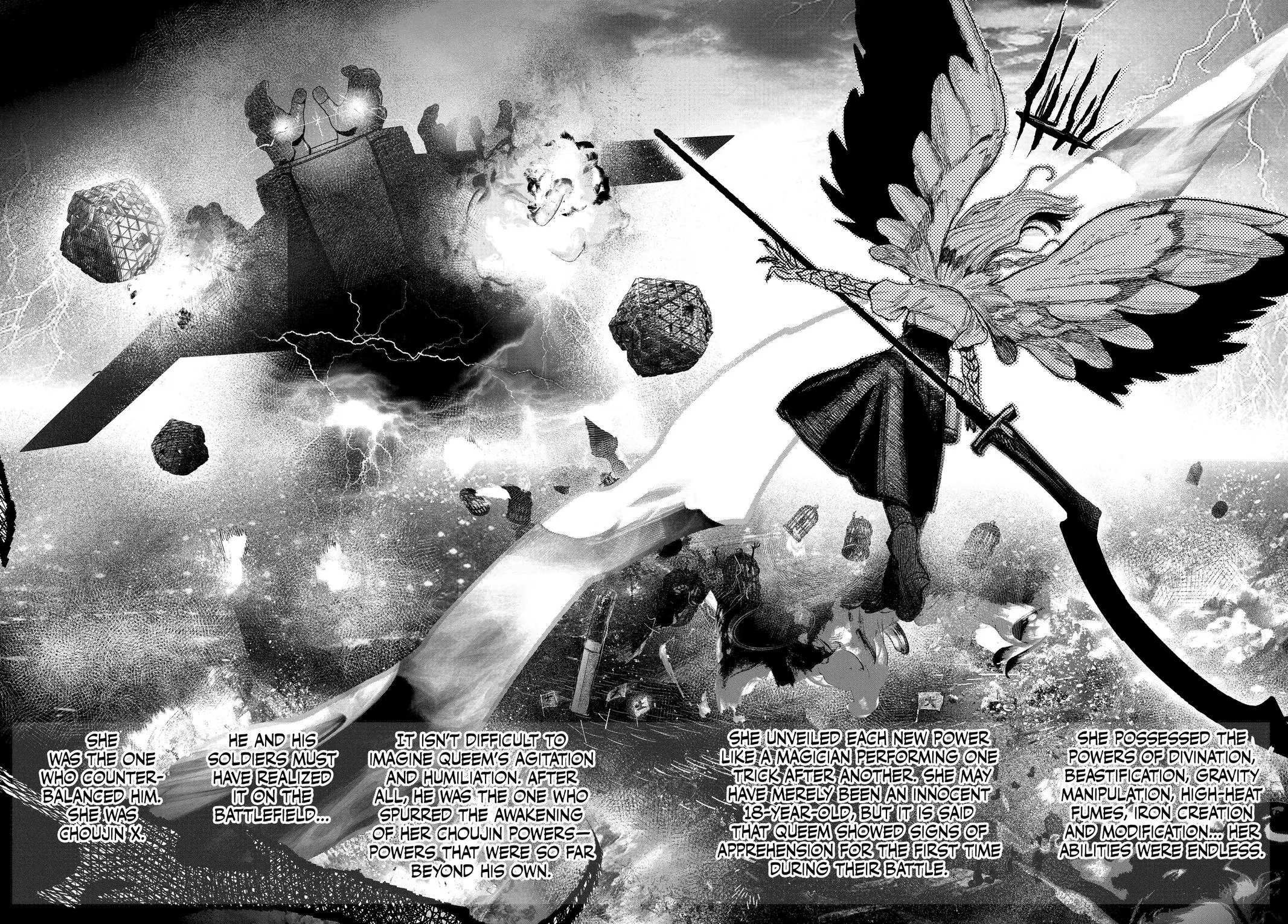 Choujin X Chapter 38