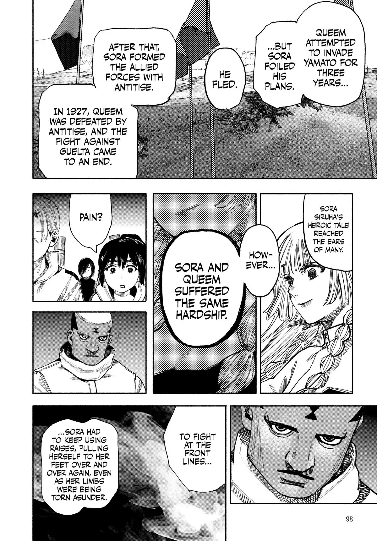 Choujin X Chapter 38