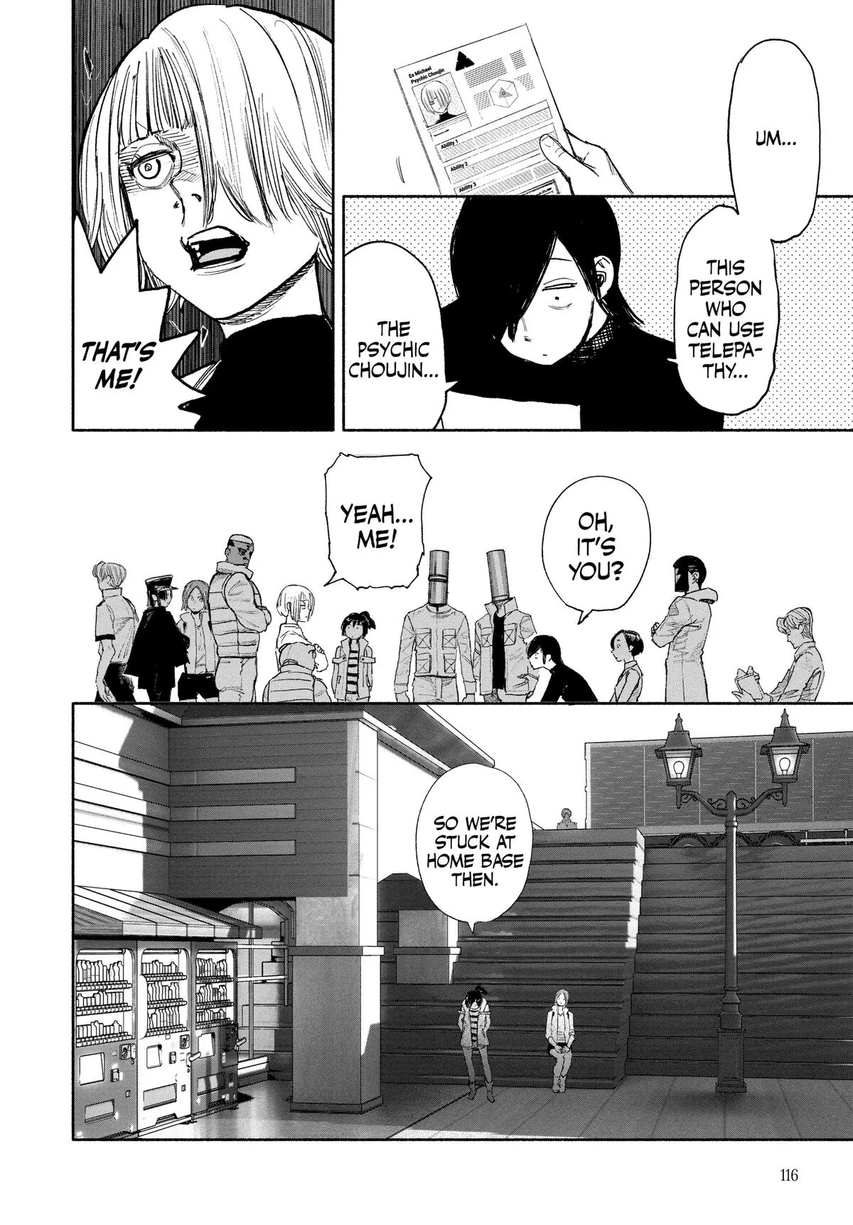 Choujin X Chapter 39