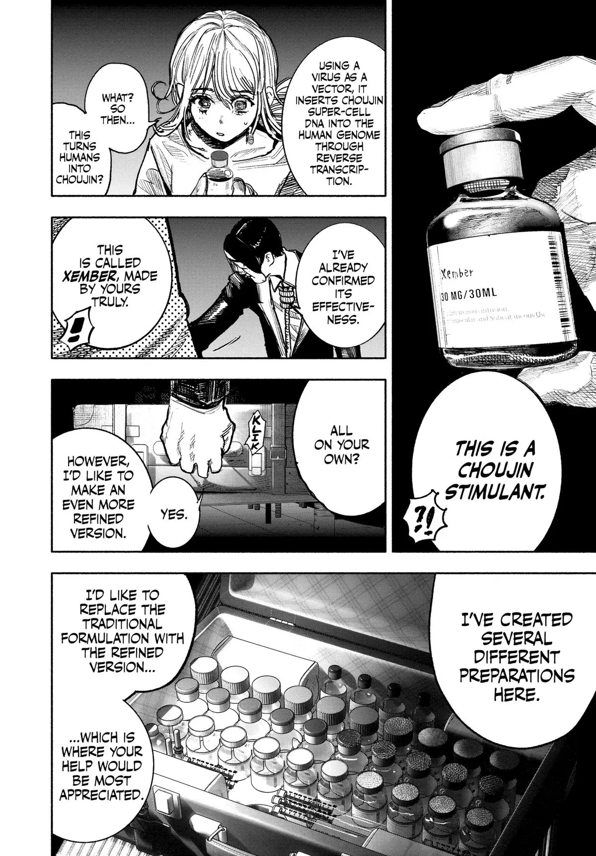Choujin X Chapter 39