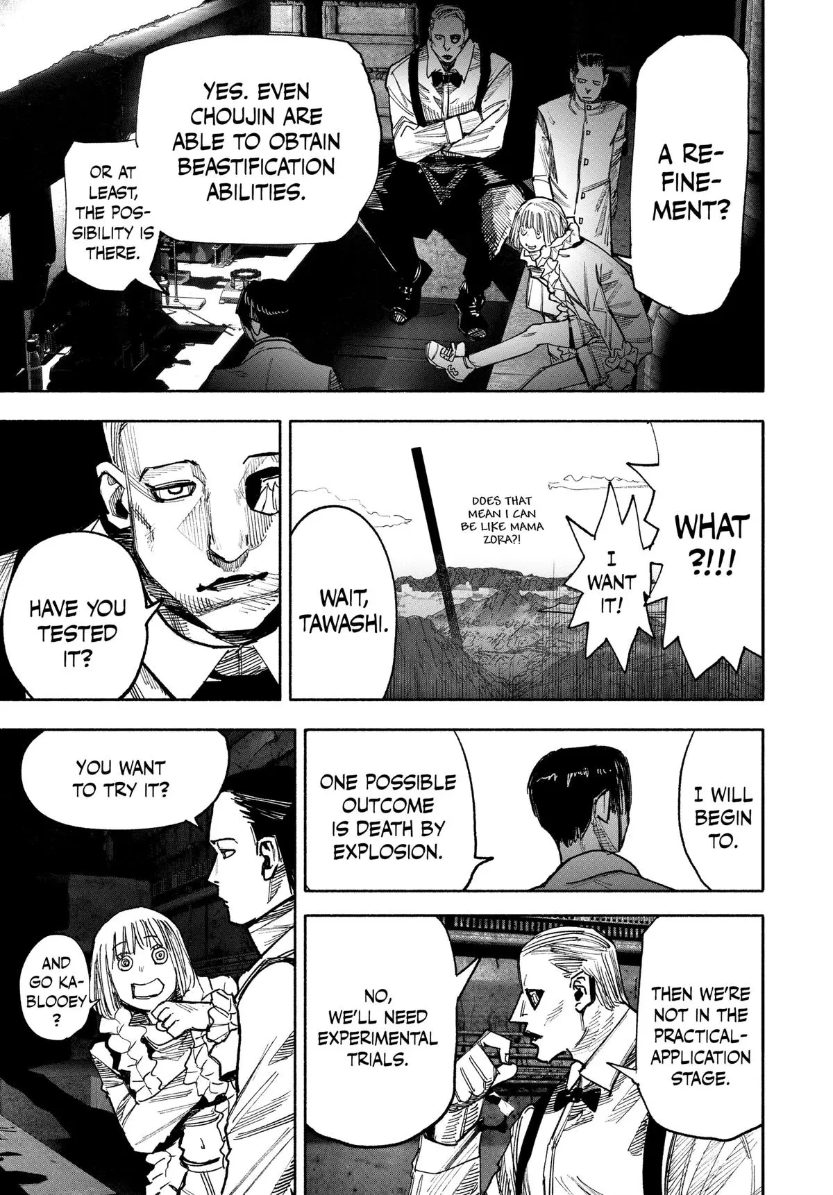 Choujin X Chapter 42