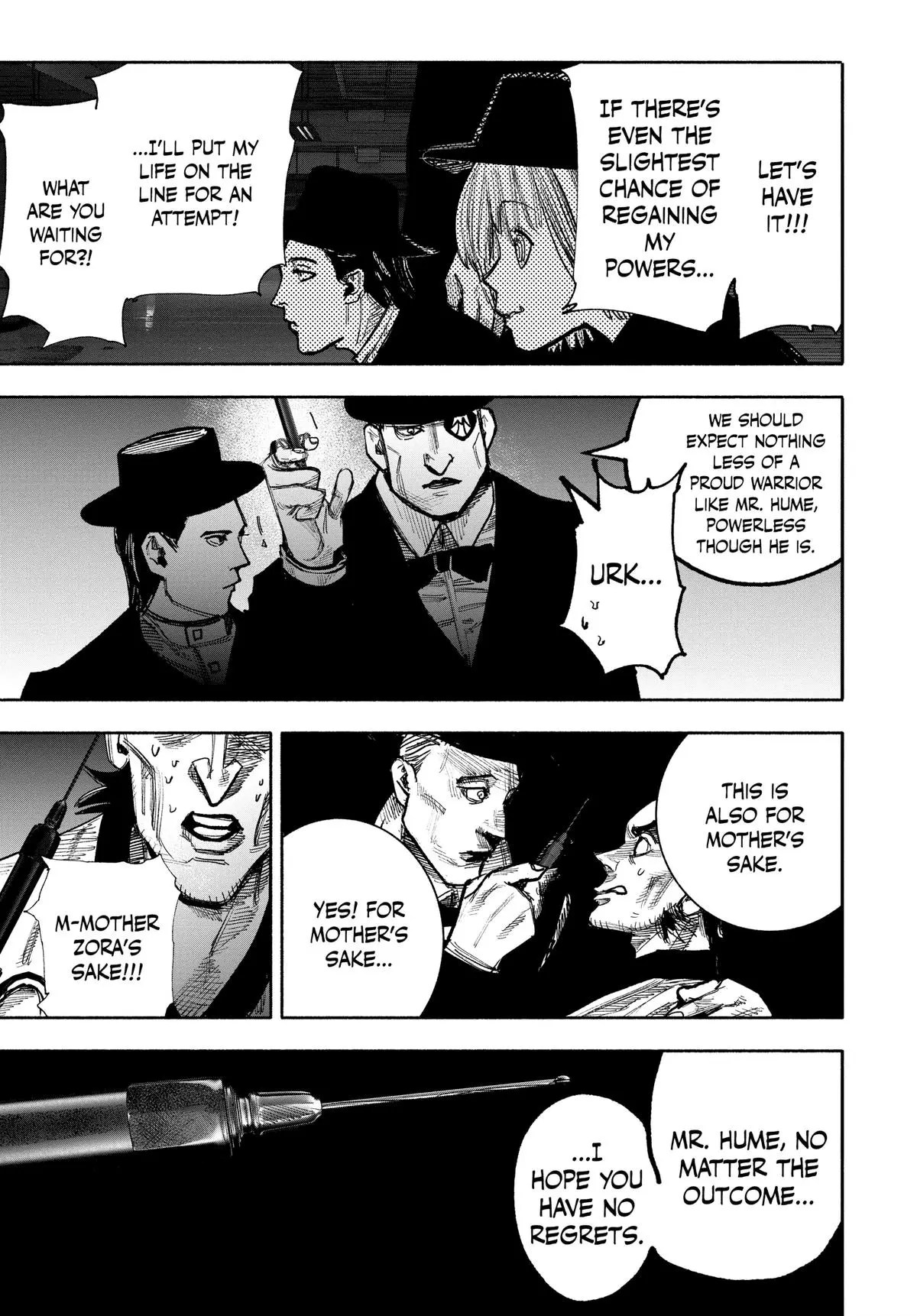 Choujin X Chapter 42