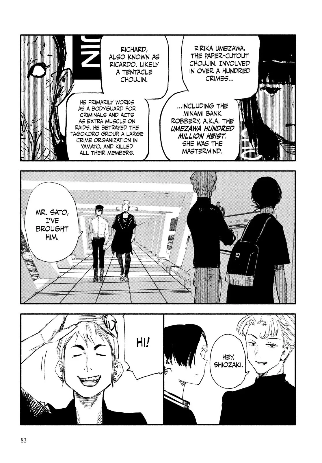 Choujin X Chapter 8