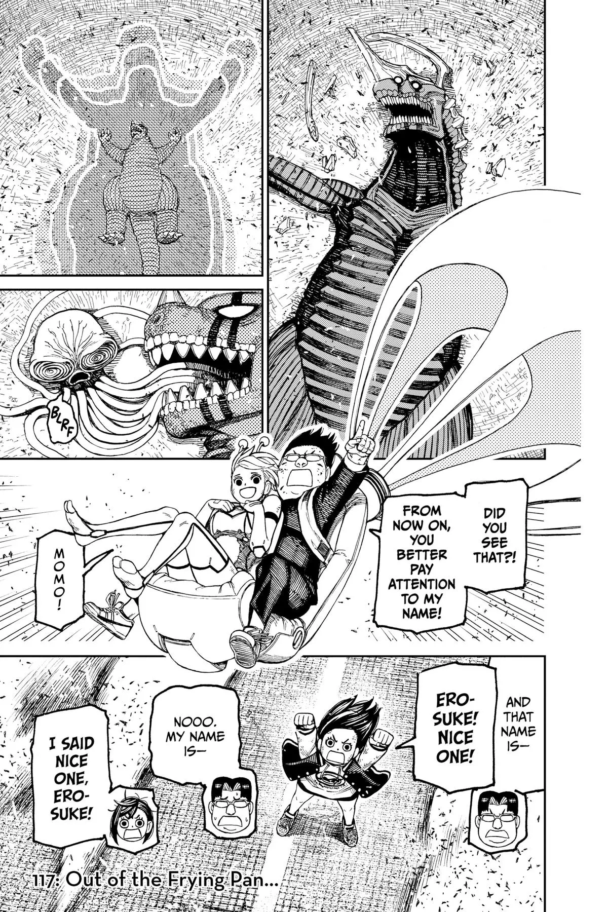 Read Dandadan - Chapter 117 - w4.readdandadan.org | Image 1