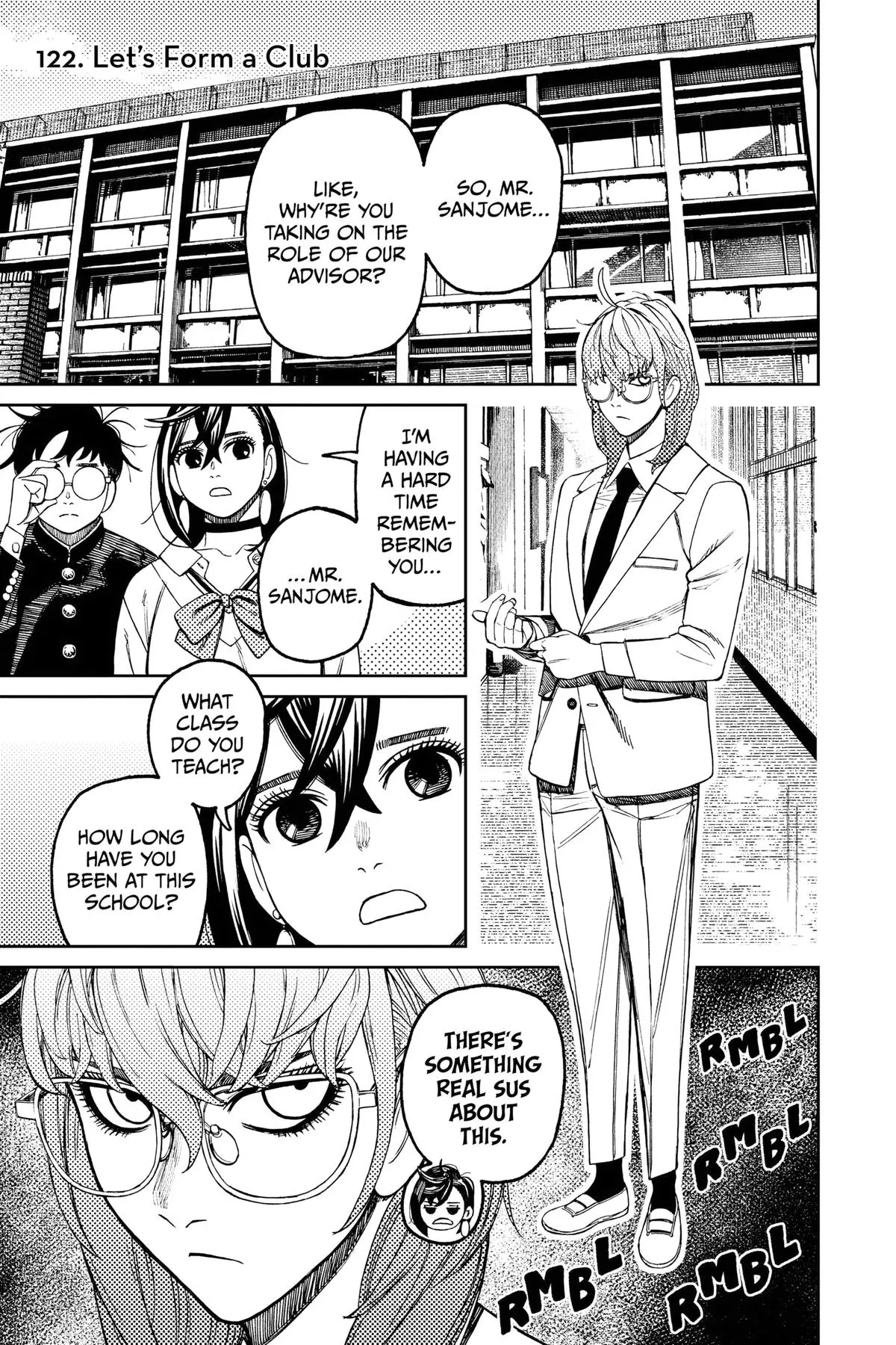Read Dandadan - Chapter 122 - w4.readdandadan.org | Image 1