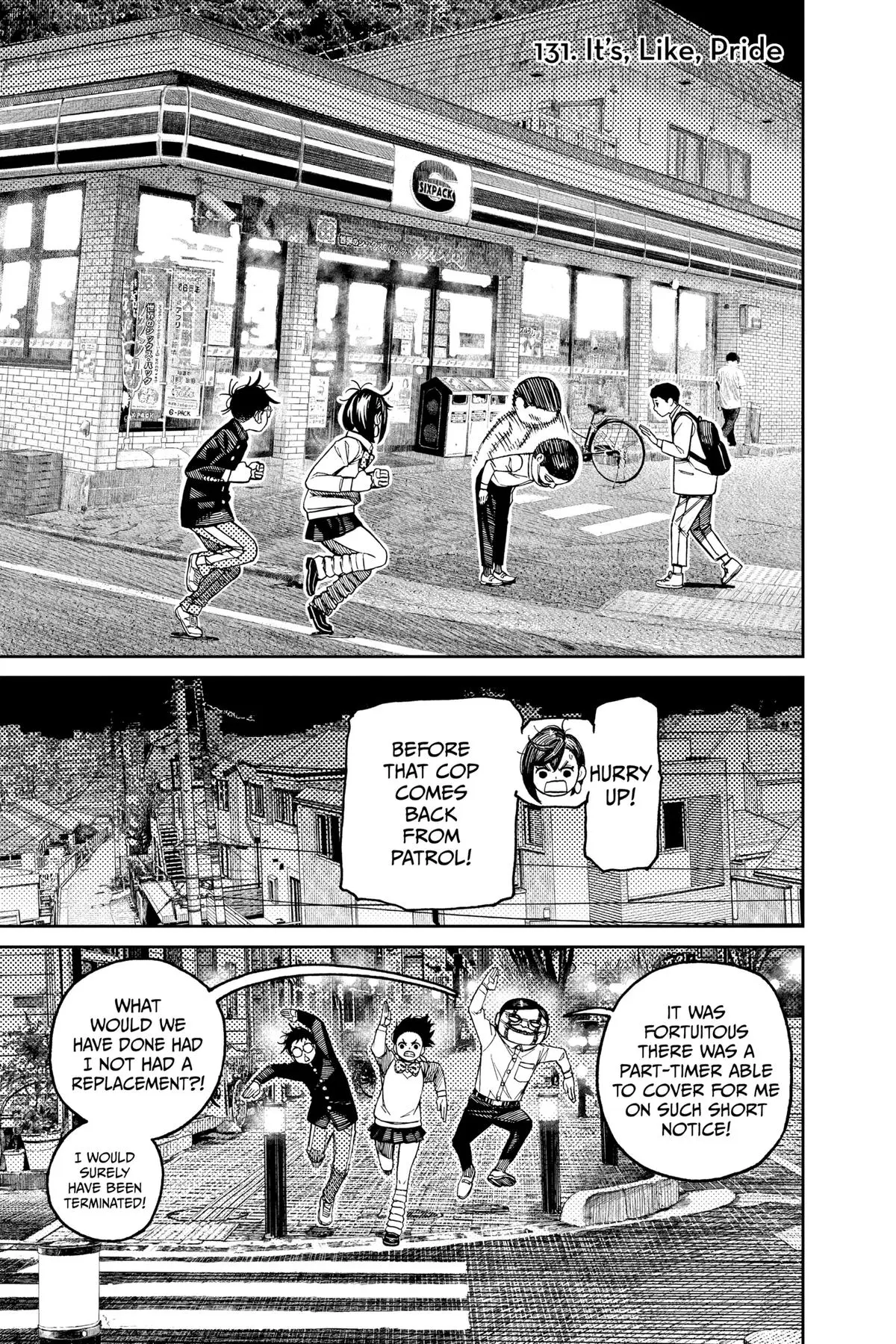 Read Dandadan - Chapter 131 - w4.readdandadan.org | Image 1