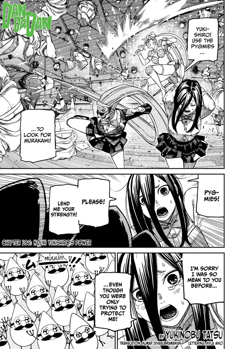 Read Dandadan - Chapter 186 - w4.readdandadan.org | Image 1