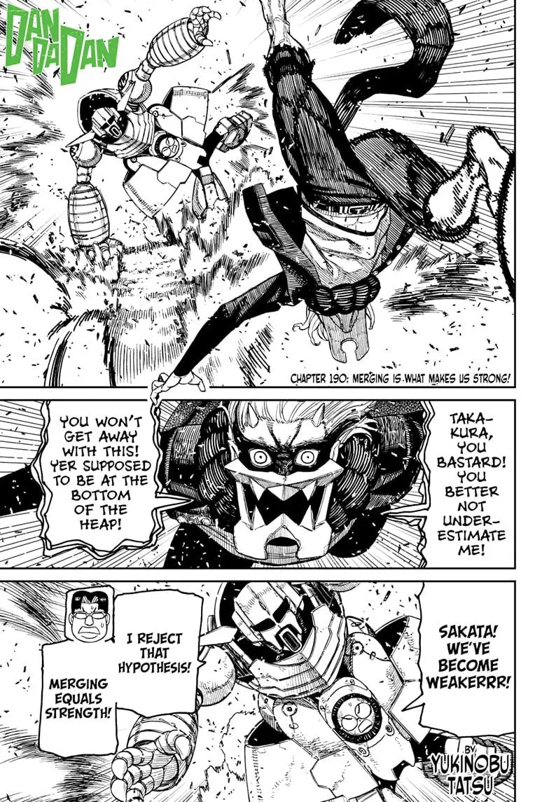 Read Dandadan - Chapter 190 - w4.readdandadan.org | Image 1