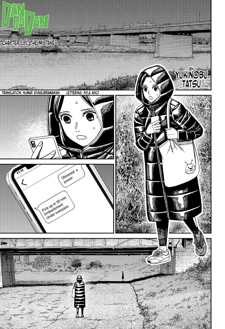 Read Dandadan - Chapter 191 - w4.readdandadan.org | Image 1