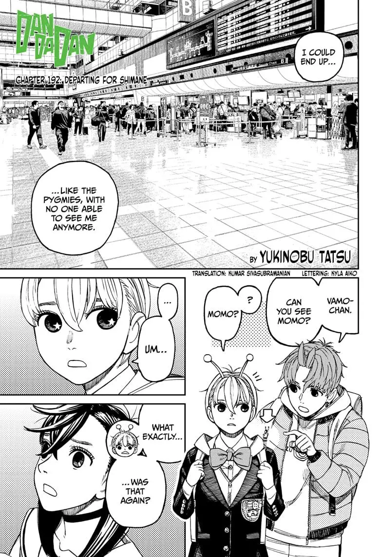 Read Dandadan - Chapter 192 - w4.readdandadan.org | Image 1