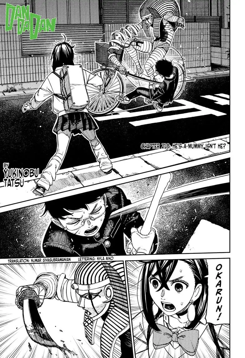 Read Dandadan - Chapter 218 - w5.readdandadan.org | Image 1