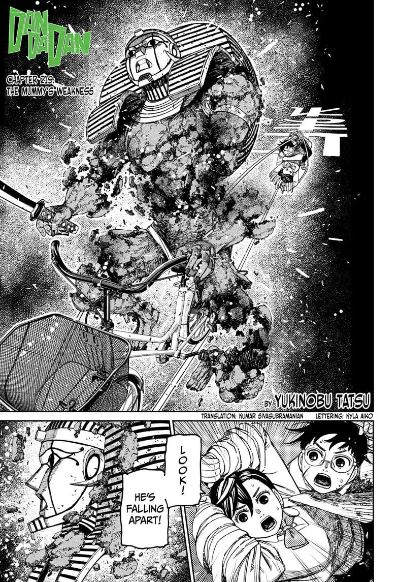 Read Dandadan - Chapter 219 - w5.readdandadan.org | Image 1