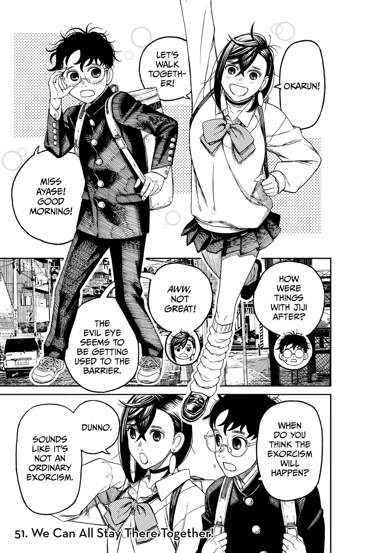 Read Dandadan - Chapter 51 - w5.readdandadan.org | Image 1